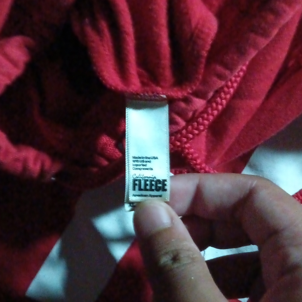 red BuzzFeed jacket - Picture 2 of 3
